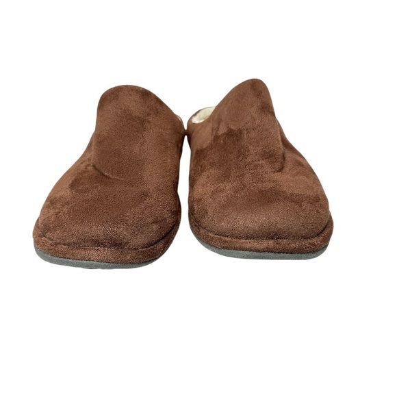 Dr. Comfort Brown Slip On Lounge Shoes Mens Size 10 - Picture 9 of 12